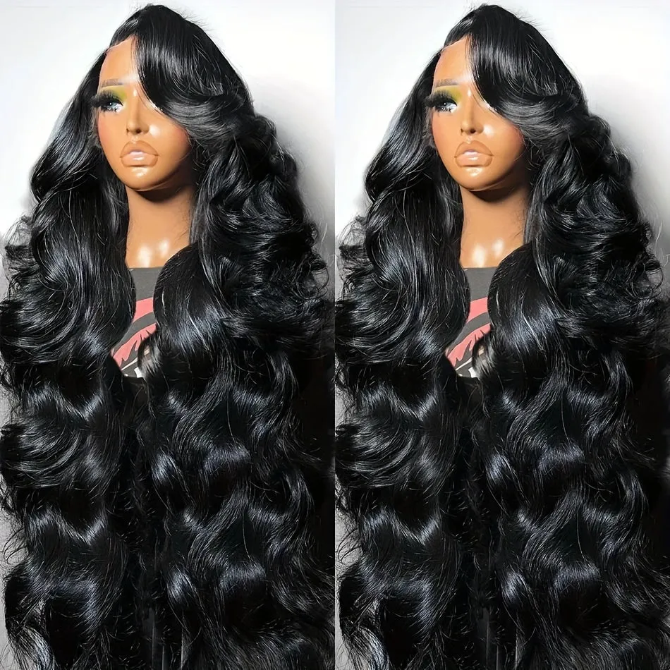 230% Density Body Wave Lace Front Wigs Human Hair For Women 13X4 HD Lace Front Wigs Human Hair Pre Plucked With Baby Hair Natural Hairline 100% Brazilian Virgin Human Hair Wigs For Daily Wear