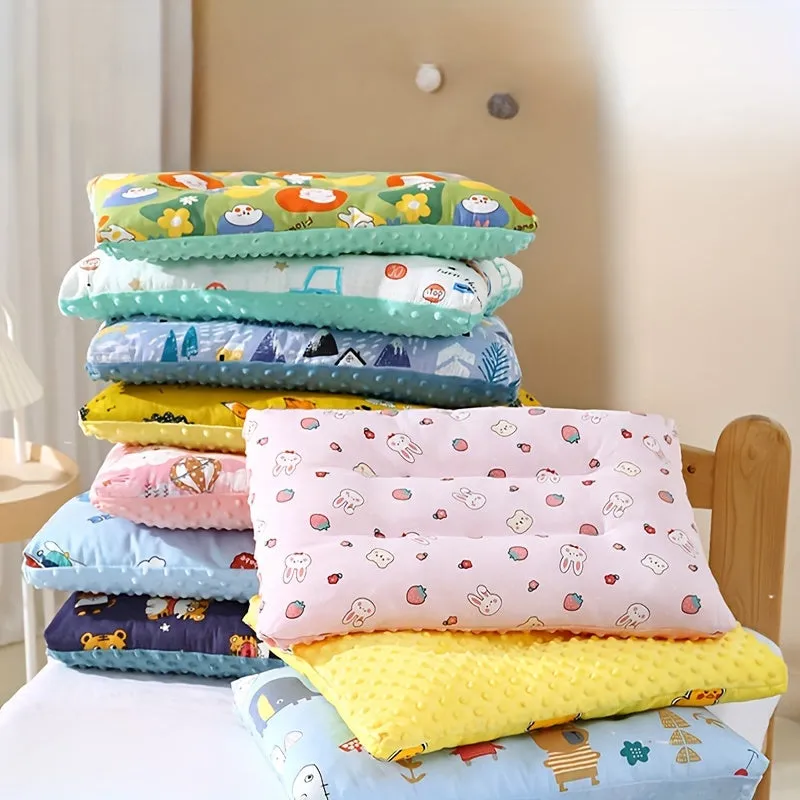 30*50cm Double-sided Washable Polyester Fiber Children's Pillow for 0-3 Years Old, Suitable for Christmas Halloween Gift