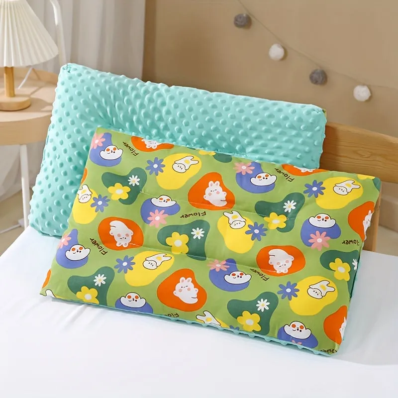 30*50cm Double-sided Washable Polyester Fiber Children's Pillow for 0-3 Years Old, Suitable for Christmas Halloween Gift