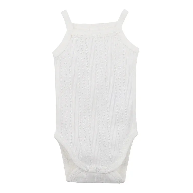 Bebe - Cloud Pointelle Bodysuit