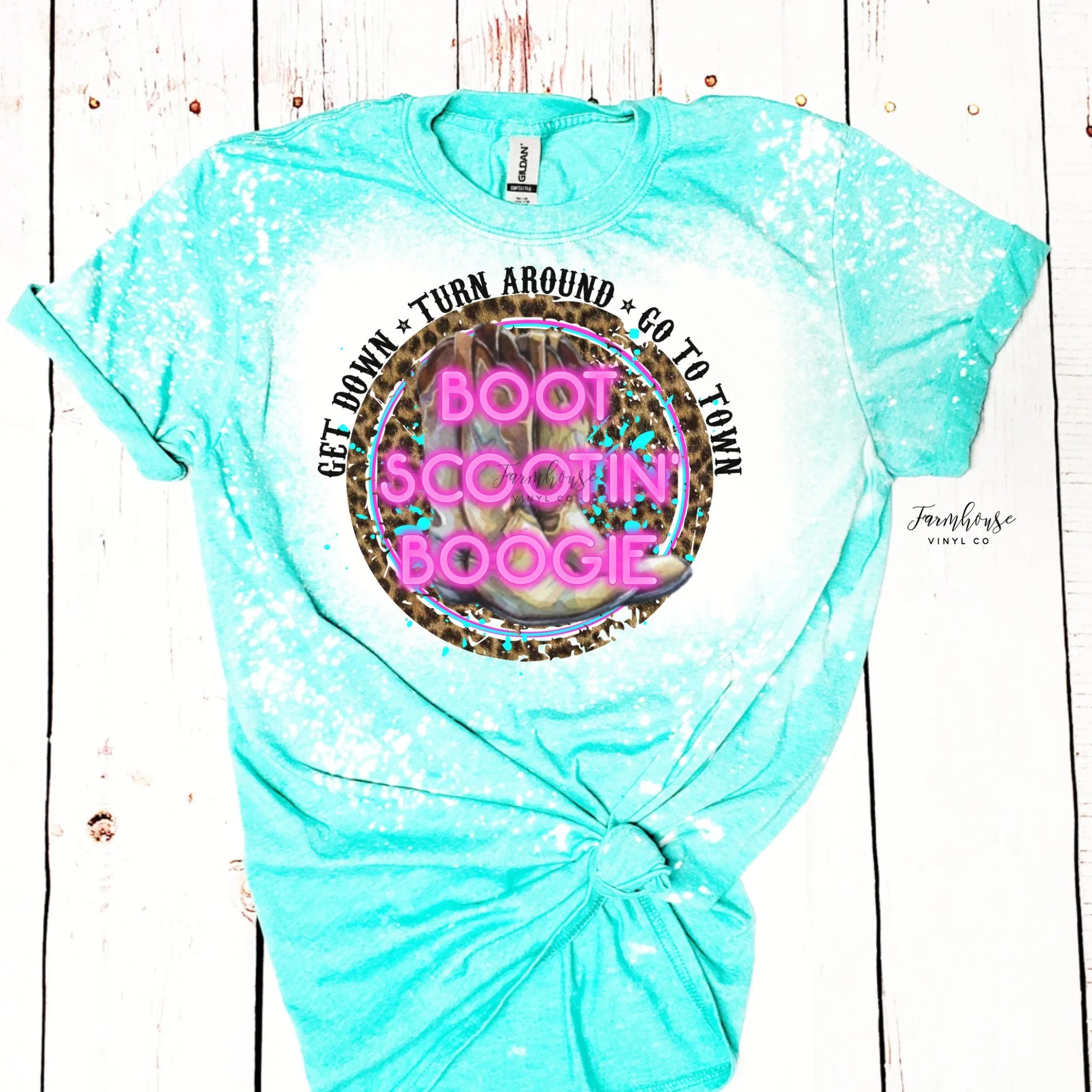 Brooks Dunn Boot Scootin’ Boogie Bleached Shirt