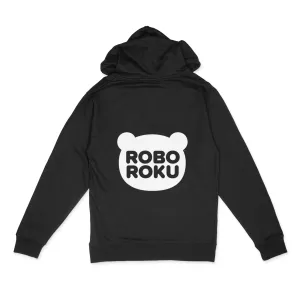 CUTE AF Robo Roku Bear Head Zip Hoodie
