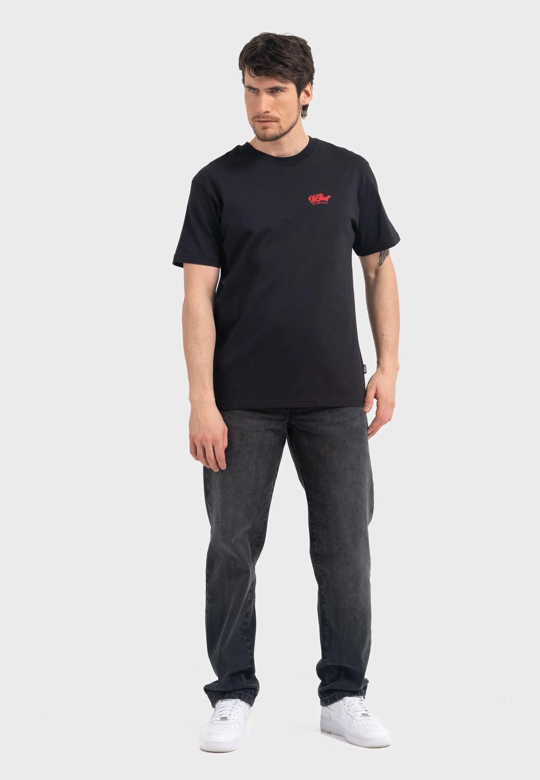 Tentacle Spectacle Backprint T-Shirt Black