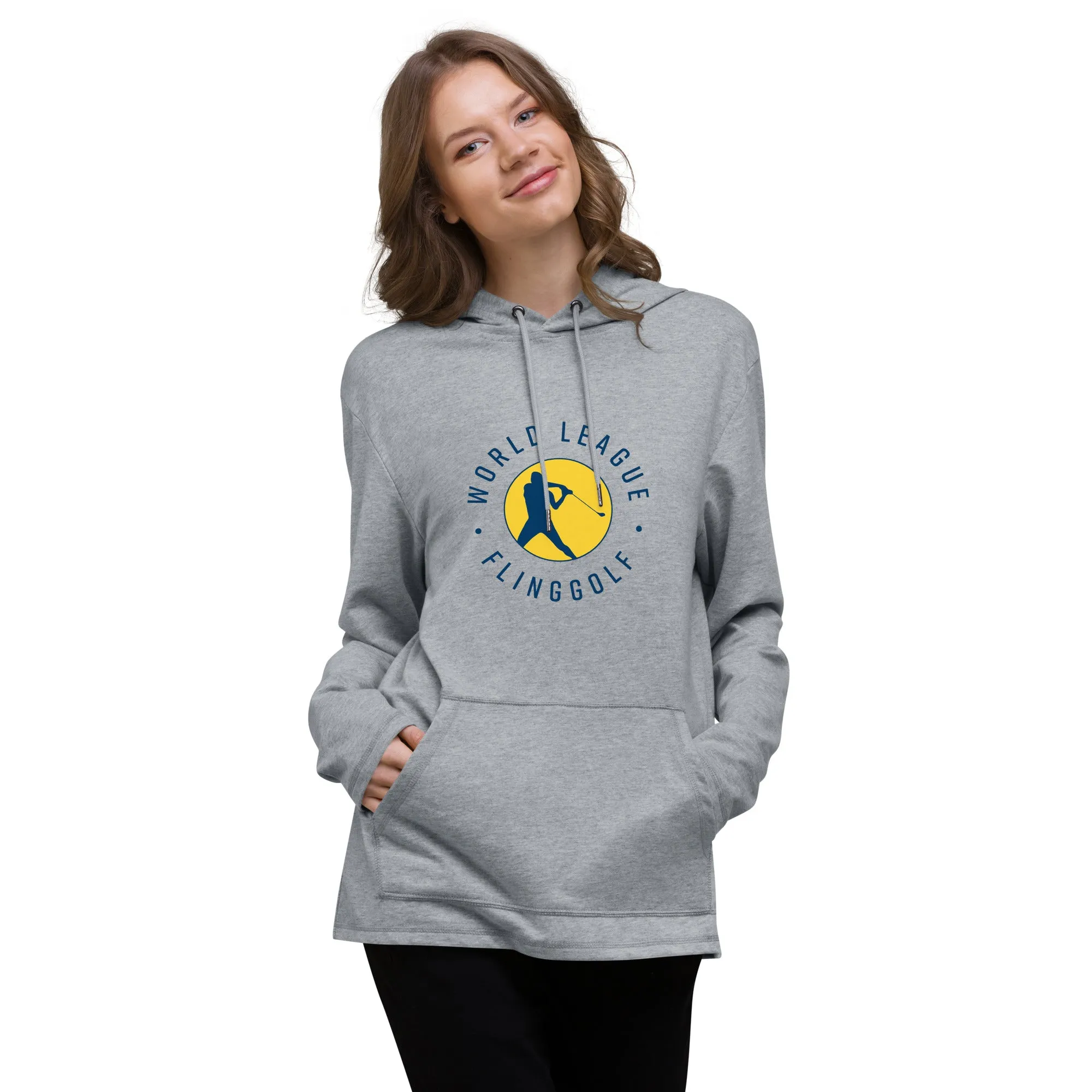 Unisex Lightweight WLF Hoodie (Grey)